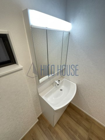 川越市岸町1丁目貸家の洗面所