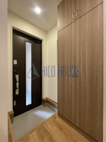 川越市岸町1丁目貸家の玄関