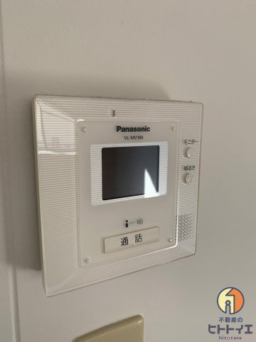 リバーフィールドのセキュリティ|TVモニター付きインターフォンです