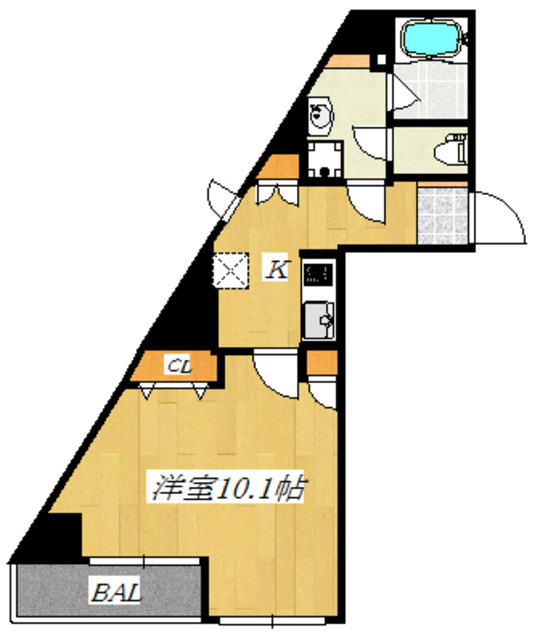 ＣＯＵＲＴ王子神谷の間取り|間取りです☆