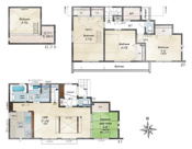 東久留米市前沢３丁目　新築戸建て　２号棟の画像