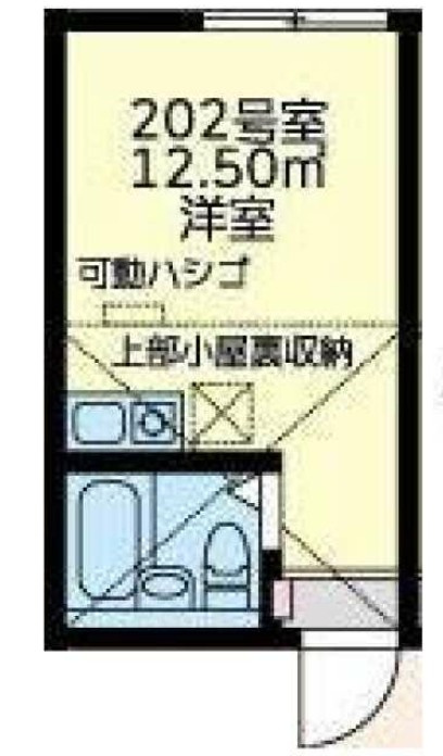 横浜市磯子区杉田３丁目のアパートの間取り