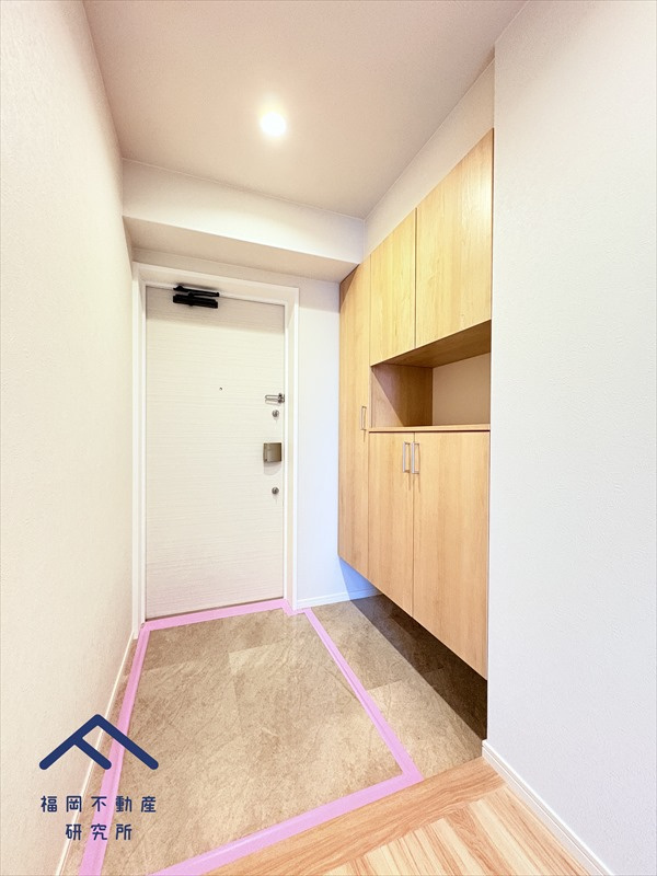 コアマンション香椎南ネクステージの玄関