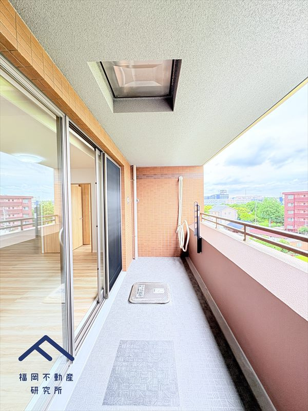 コアマンション香椎南ネクステージのバルコニー