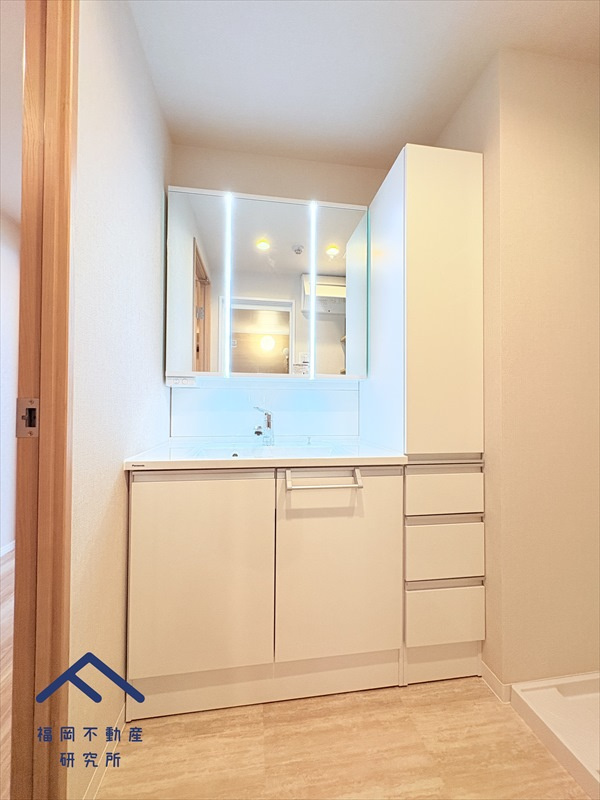 コアマンション香椎南ネクステージの独立洗面台