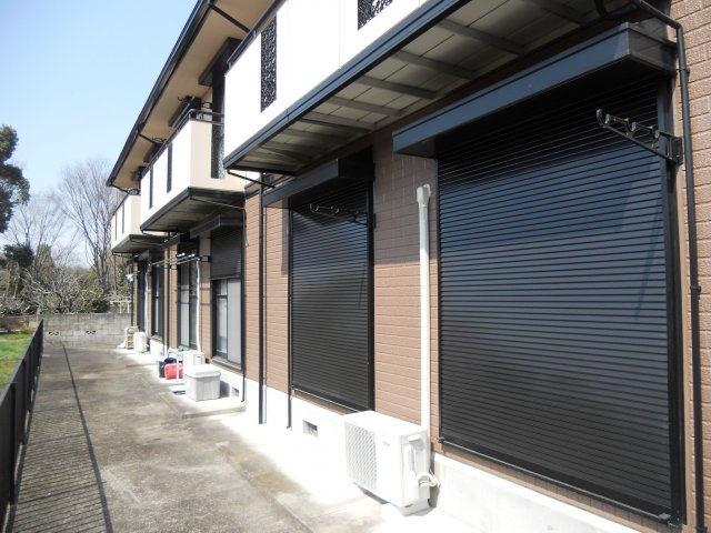ファミール白梅のバルコニー