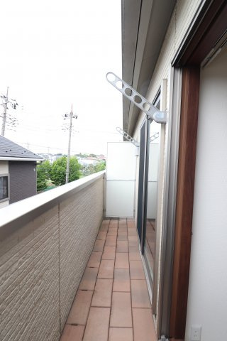 フォレストAのバルコニー