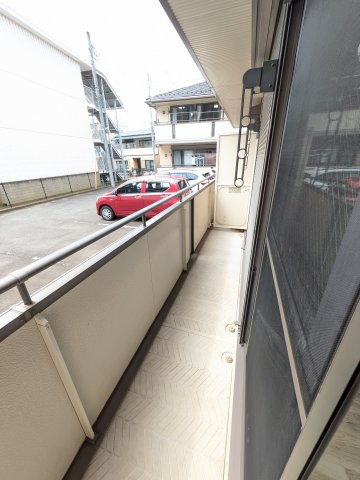 ファミールシャンブルBのバルコニー