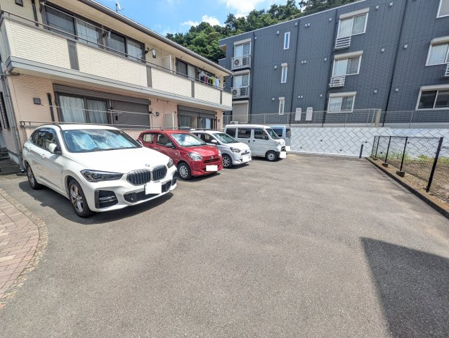 ファミールシャンブルBの駐車場