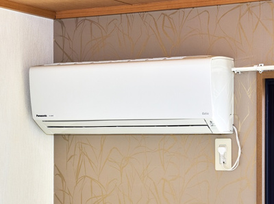 【設備】 | ヴェルドミール | 和室にエアコン