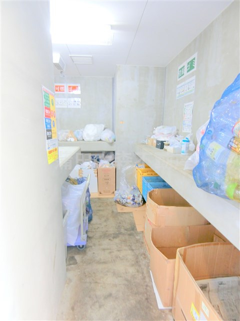 レジディア蒲田Ⅳのその他共用部分|曜日時間関係なくゴミ出し可能な敷地内ゴミ捨て場