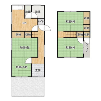 【間取り】 | 西脇市和田町貸戸建て