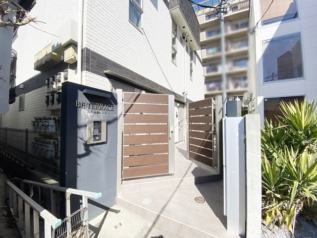 BEテラス赤羽のエントランス|こちらが入口です♪