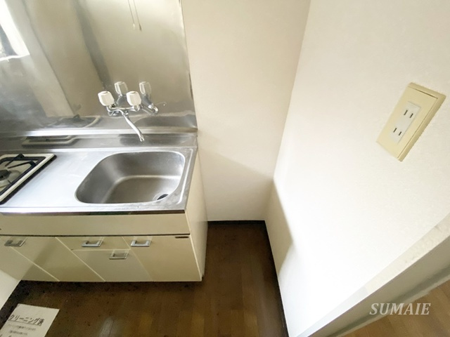 パサニア938のキッチン|冷蔵庫置き場です♪