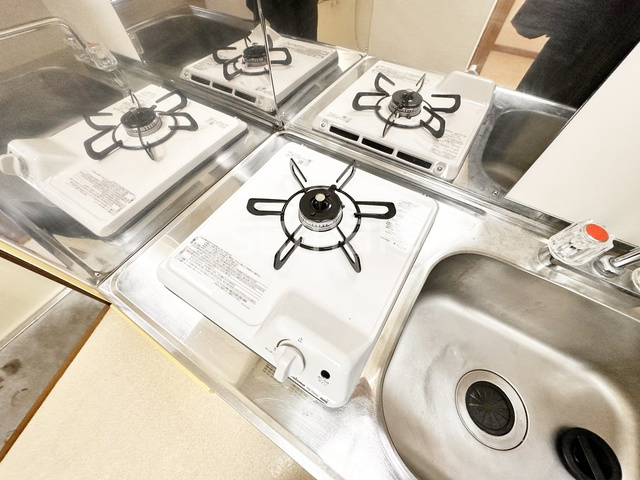ツリーコートのキッチン|ガスコンロ