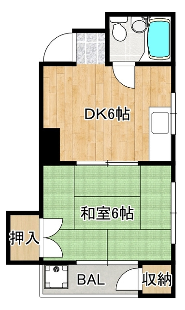 伊藤ビルの間取り|間取り図