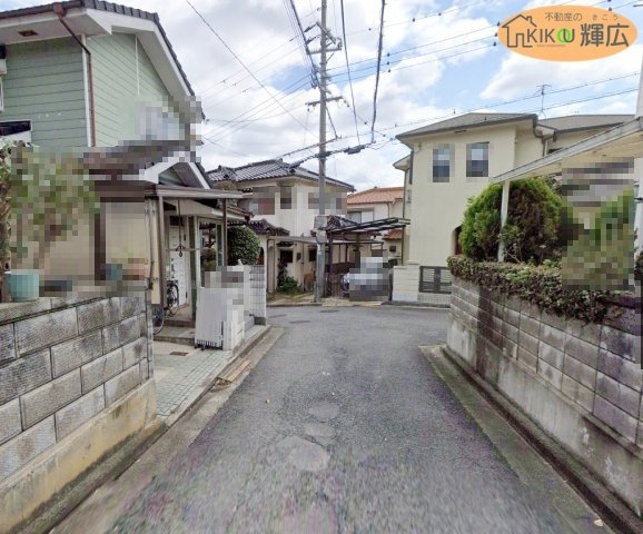 明石市大久保町大窪　土地の前面道路含む現地写真