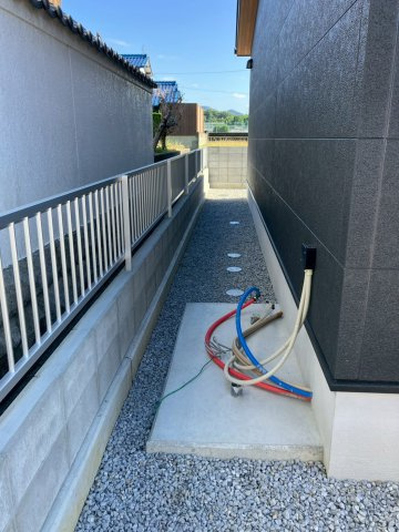 ルミナスガーデン飯山町３号地の庭