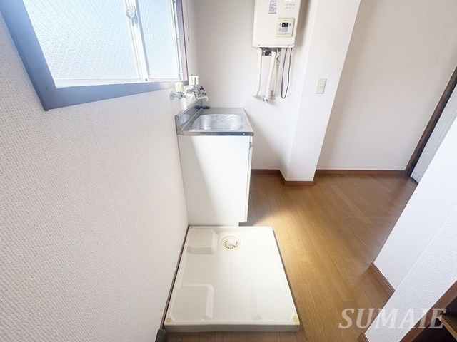 東武練馬IMAハウスの設備|室内洗濯機置き場です☆