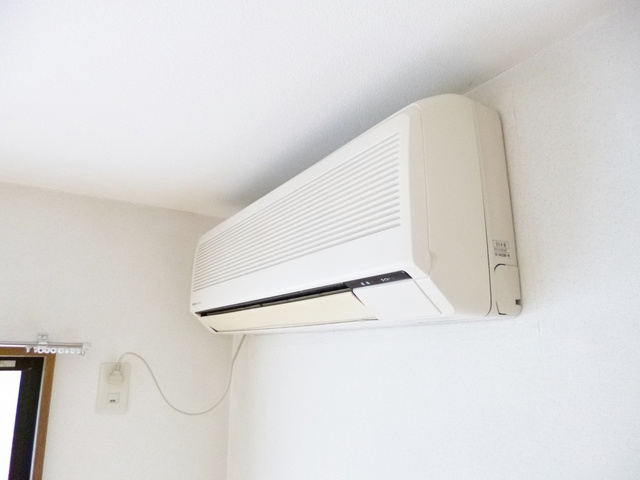 司ハイツの内装|エアコン完備です！