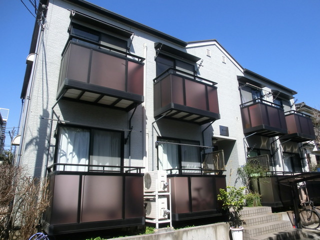 司ハイツの外観|全面南向きバルコニーで日当たりバッチリ！