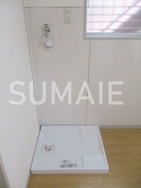 コトブキ・ハイツ　２号棟のその他|室内洗濯機置き場。