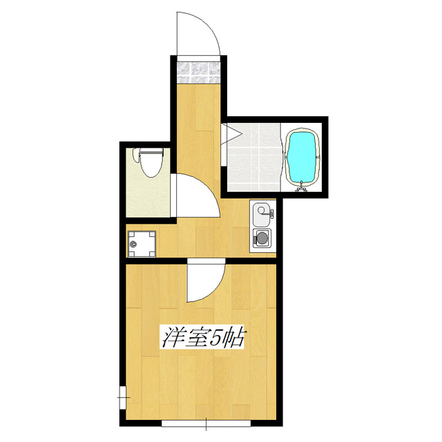 レジデンツ赤羽の間取り|１Ｋ間取りです☆