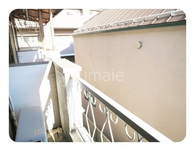 永山コーポのバルコニー|ベランダあります♪