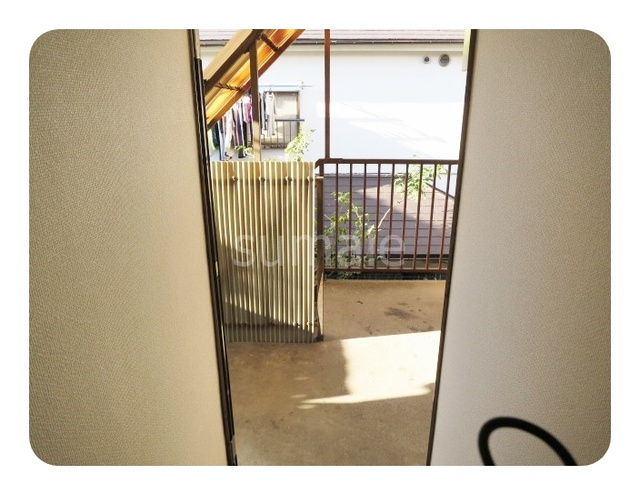 永山コーポの展望|玄関から外の景色です♪