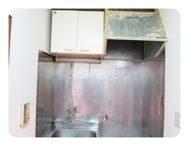 永山コーポのキッチン|キッチンの上です♪