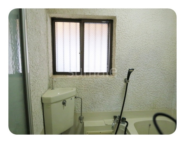 永山コーポの浴室|お風呂とトイレは一緒です♪