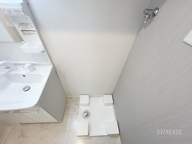 888N鳩ヶ谷の設備|室内洗濯機置き場です。