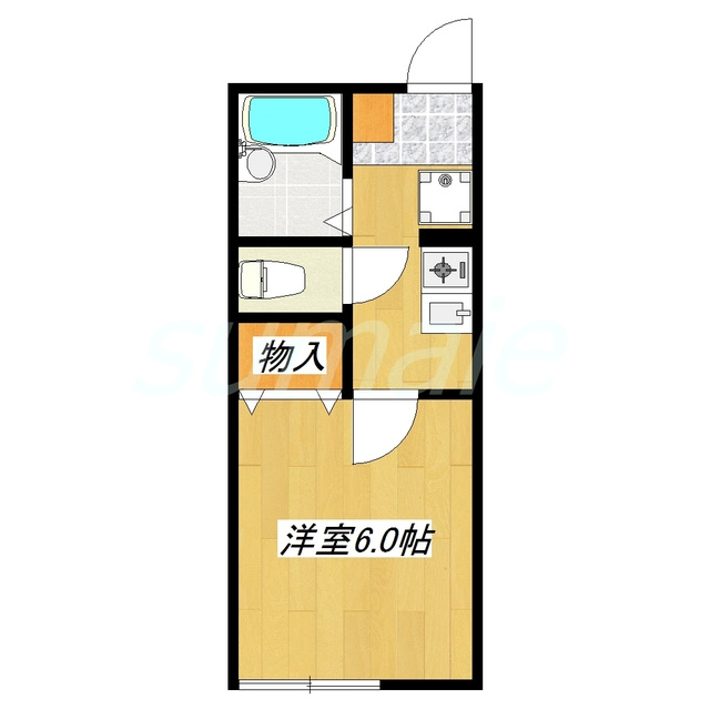 アムール壱番館の間取り|間取りです♪