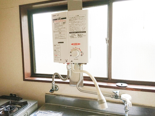 ベルメゾンのキッチン|給湯器新しくなりました！！