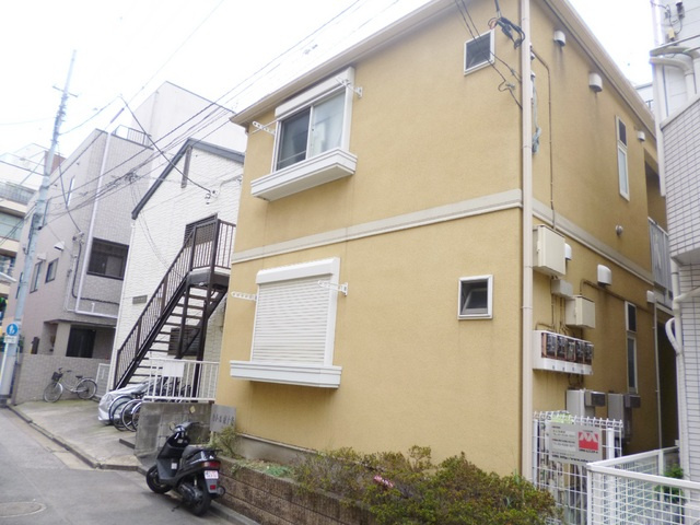 カトル東十条の外観|全室角部屋です。