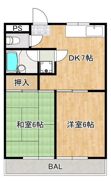 NCKビルの間取り|間取り図