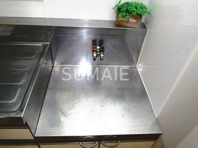 NCKビルのキッチン|２口ガスコンロ設置可☆