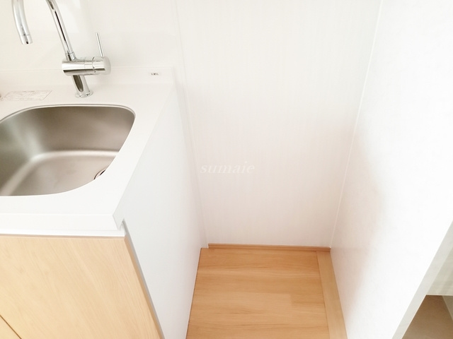 レピュア東十条駅前レジデンスのキッチン|冷蔵庫置き場です☆