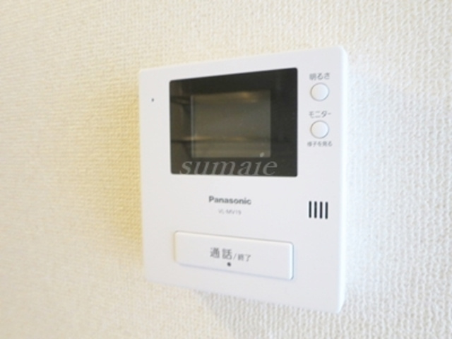 Ｒハイムのセキュリティ|モニタ付インターホン完備です☆