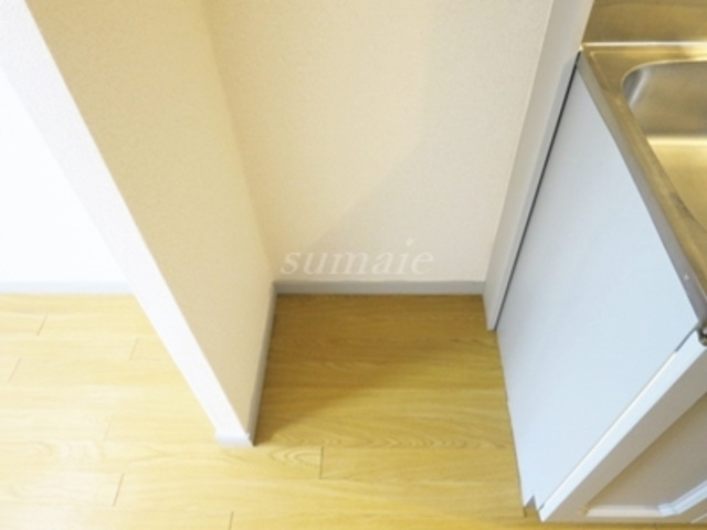 Ｒハイムのキッチン|冷蔵庫置場です☆