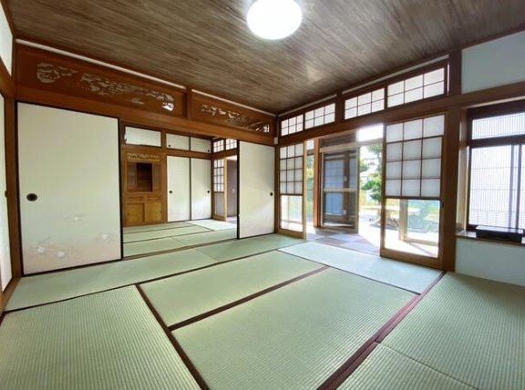茂原市三ヶ谷　中古戸建の和室|内装リフォーム済み令和7年7月 5LDK 3台可 システムキッチン新品 敷地約88坪