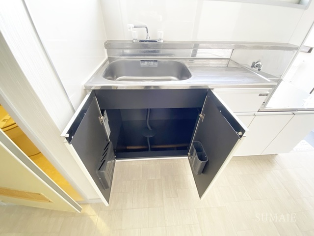 第一河村ハイツのキッチン|キッチン下収納です♪