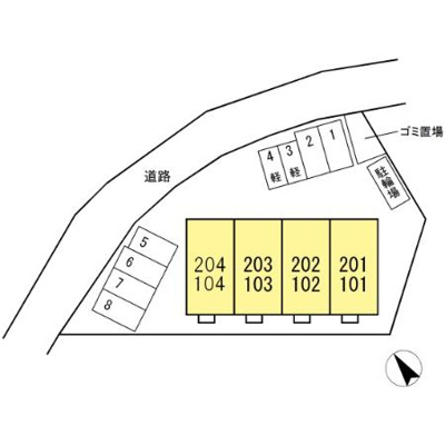 【区画図】 | D-ROOM高良
