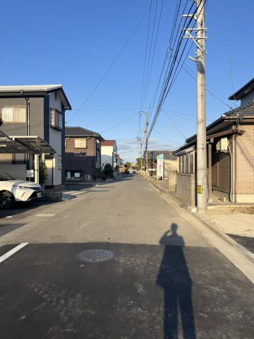 西条市壬生川分譲の前面道路含む現地写真