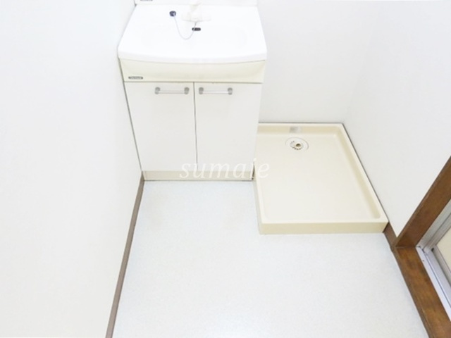 ハイツキンコウⅡの洗面所|脱衣スペースあります！