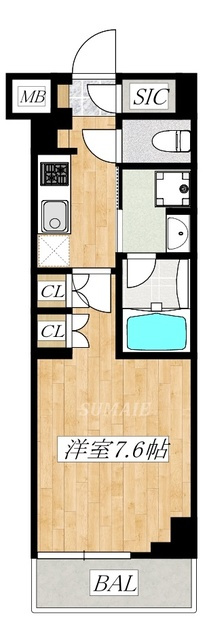 RELUXIA北赤羽の間取り|南東向きのお部屋です☆