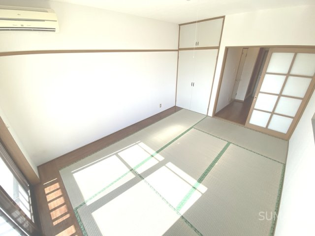 ドミール石栄の和室|明るいお部屋☆彡