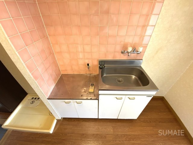 ドミール石栄のキッチン|ガス台設置可キッチン☆彡