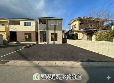 【駐車場】 | CRADLEGARDEN宇都宮市今泉町第5　2号棟 | お車並列２台分ご用意しております♪
