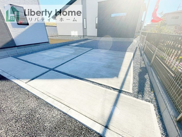 取手市宮和田14期　新築戸建　1号棟の駐車場